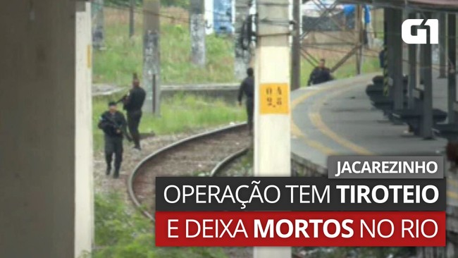 VÍDEO: operação no Jacarezinho tem intenso tiroteio, com mais de 20 mortos
