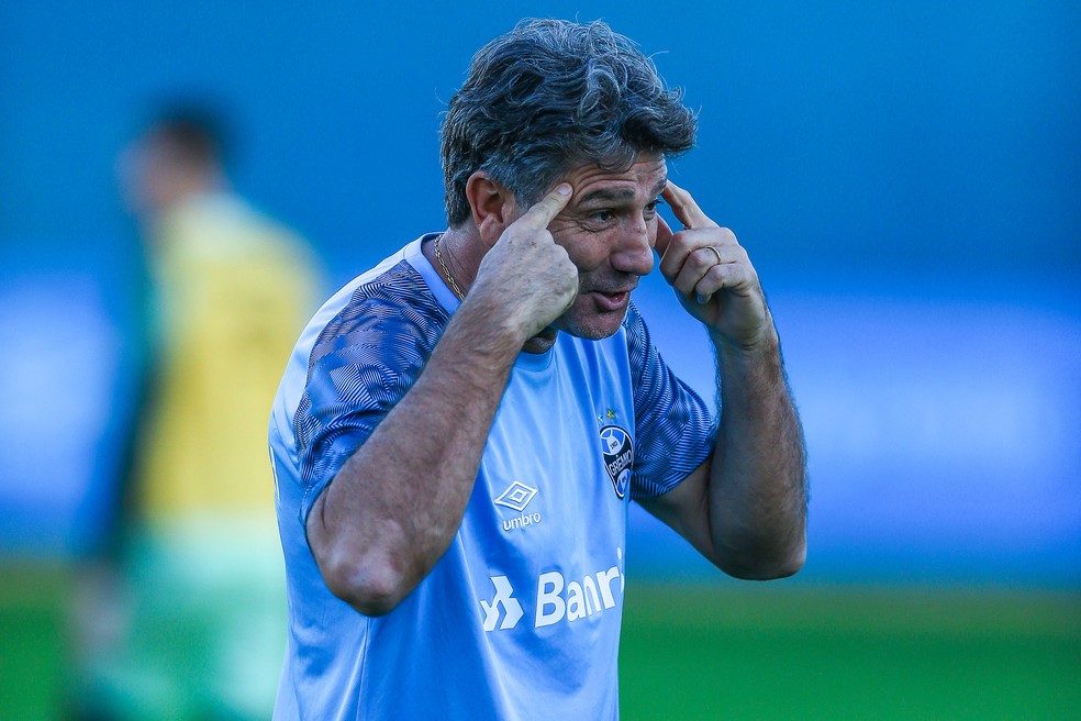 Renato tem ajustes a fazer durante a Copa (Foto: Lucas Uebel / Grêmio, DVG)