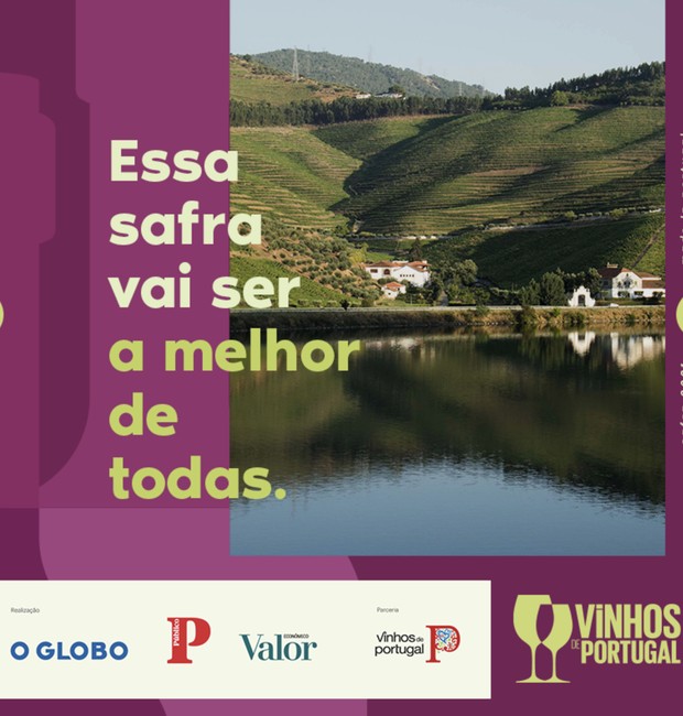 O Vinhos de Portugal 2021 acontece pela segunda vez consecutiva de forma online (Foto: Vinhos de Portugal / Divulgação)