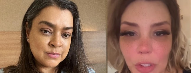 Preta Gil e Simony retomaram tratamento contra o câncer — Foto: Reprodução
