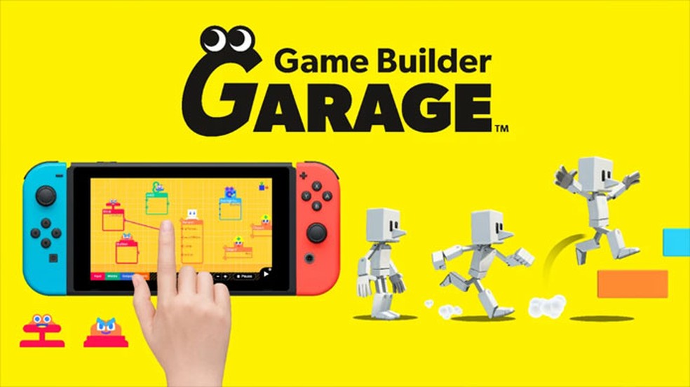 Game Builder Garage é um novo jogo e ferramenta da Nintendo que permite criar seus próprios games — Foto: Reprodução/Nintendo