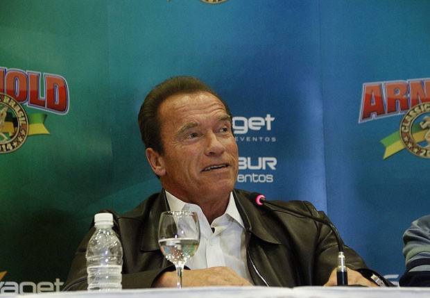 Arnold Schwarzenegger no Rio (Foto: GRAÇA PAES/PHOTO RIO NEWS)