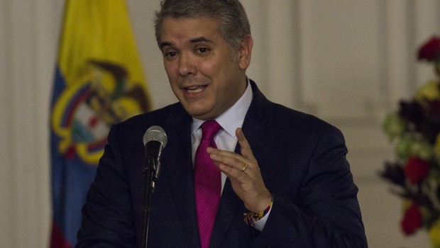 O presidente da Colômbia Iván Duque Márquez  (Foto: Getty Images)