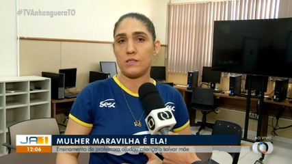 Ensinamento de professora ajudou criança a salvar a mãe de um choque elétrico em Palmas