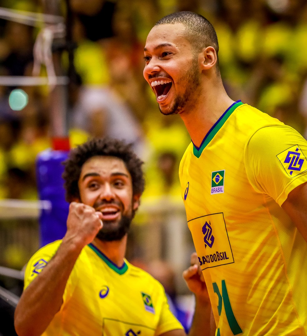 A dois sets da vaga nas finais na Liga das Nações, Brasil ...