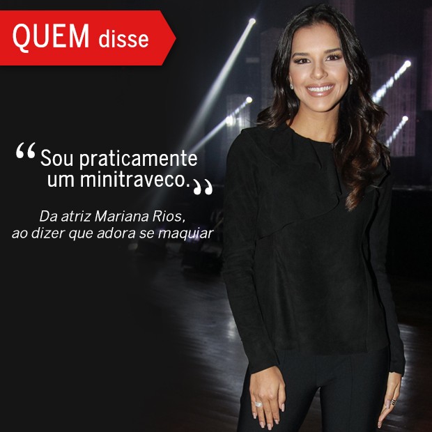 QUEM Disse: Mariana Rios (Foto: Reprodução/ Revista QUEM)