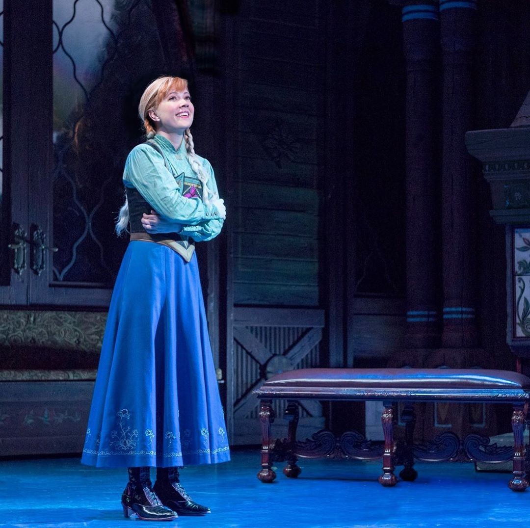 Patti Murin interpreta Anna em Frozen na Broadway (Foto: Reprodução/Instagram)