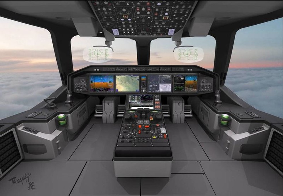 C-390 da Embraer — Foto: Embraer/Divulgação