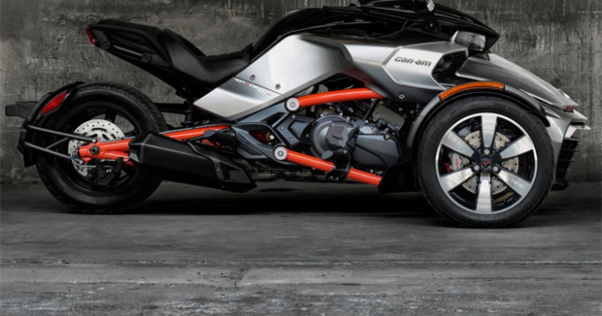G1 – BRP expands its range of tricycles with the sporty F3