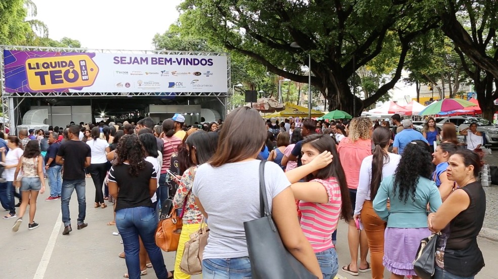 Ação acontece na Praça Tiradentes, Centro da cidade, até domingo (Foto: Sindicomércio/Divulgação)