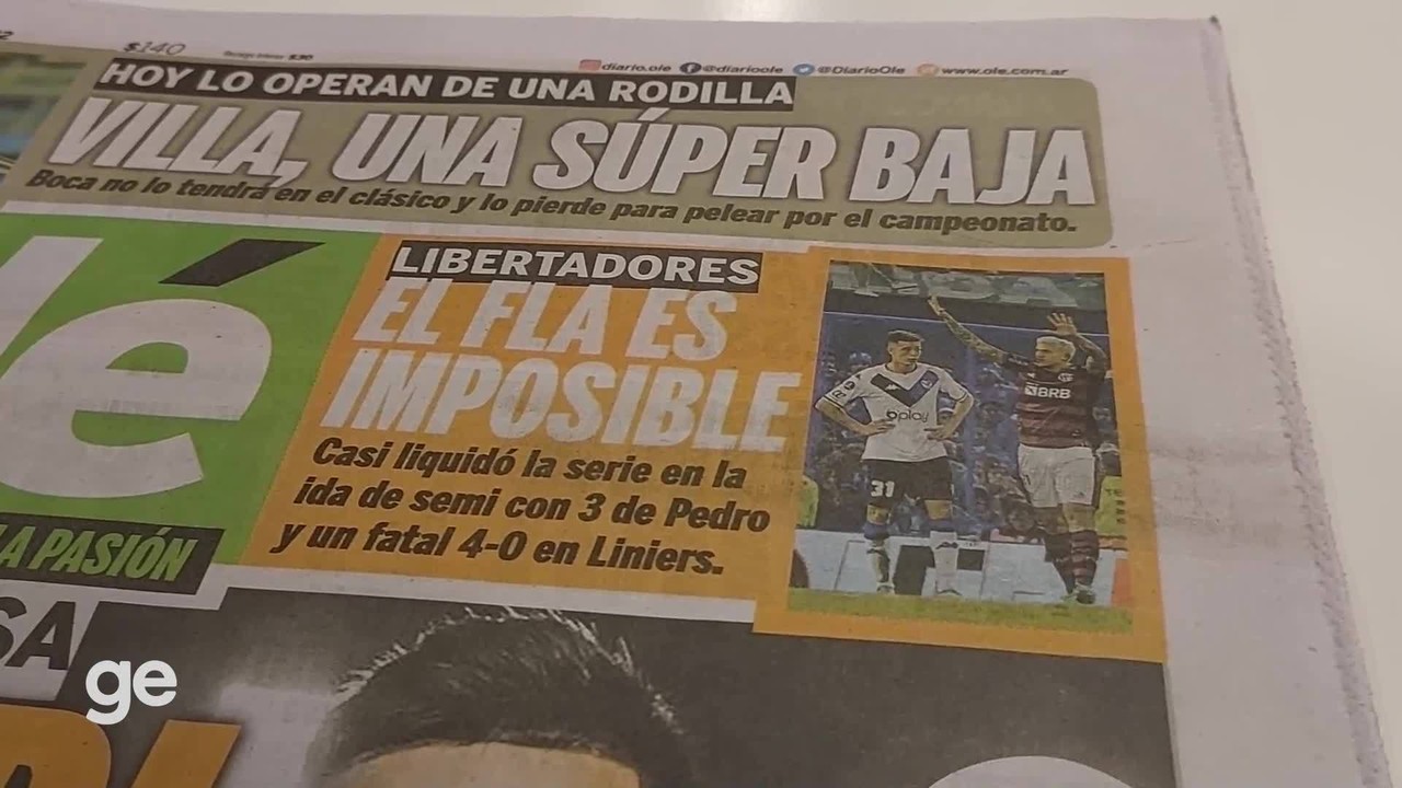 Ol&eacute; aponta Pedro como Maradona do jogo e exclama: 'Flamengo &eacute; imposs&iacute;vel'
