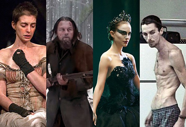 Anne Hathaway, Leonardo DiCaprio, Natalie Portman, Christian Bale (Foto: Divulgação)