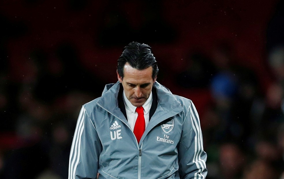 Unai Emery foi demitido do Arsenal nesta sexta-feira — Foto: Eddie Keogh/Reuters