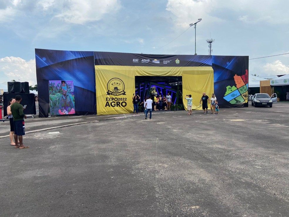 44ª edição da Expoagro acontece no Kartódromo da Vila Olímpica, em Manaus. — Foto: Thalita Teixeira/Rede Amazônica