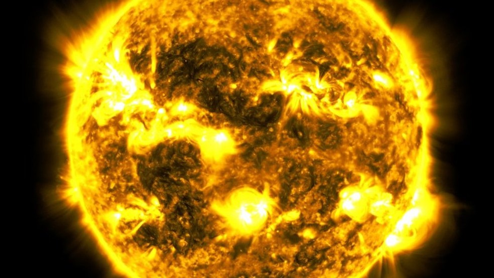 Uma d&eacute;cada do Sul em menos de 2 minutos &mdash; Foto: Nasa/Reprodu&ccedil;&atilde;o