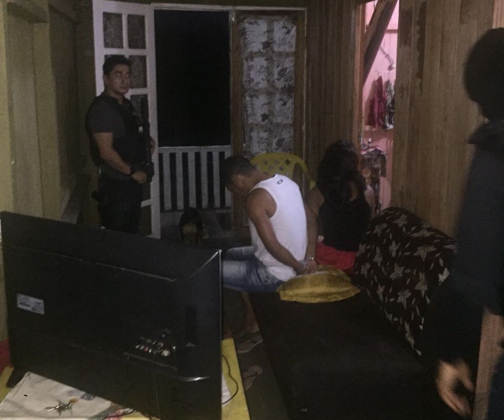 Ao todo foram 32 mandados de prisão e internação cumpridos, oito mandados de busca e apreensão e mais três prisões em flagrantes no município de Rodrigues Alves (Foto: Divulgação/Polícia Civil)