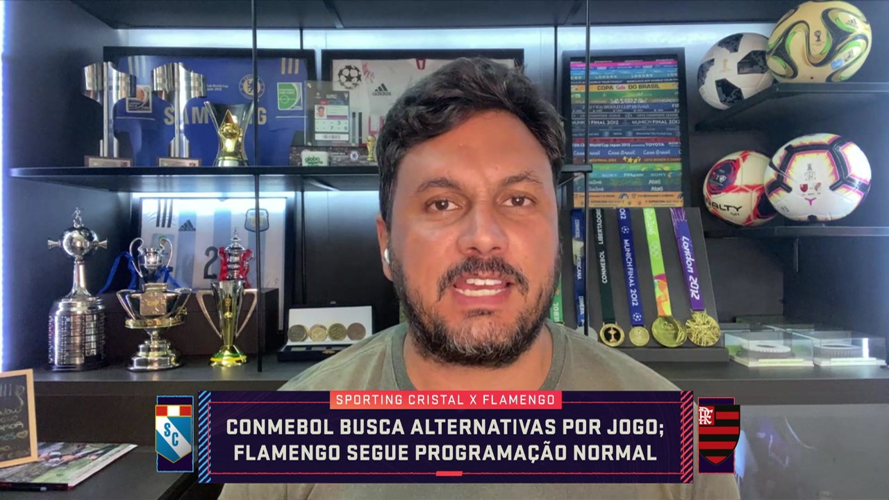 Cahê Mota atualiza as informações sobre a tensão em Lima, palco da estreia do Flamengo
