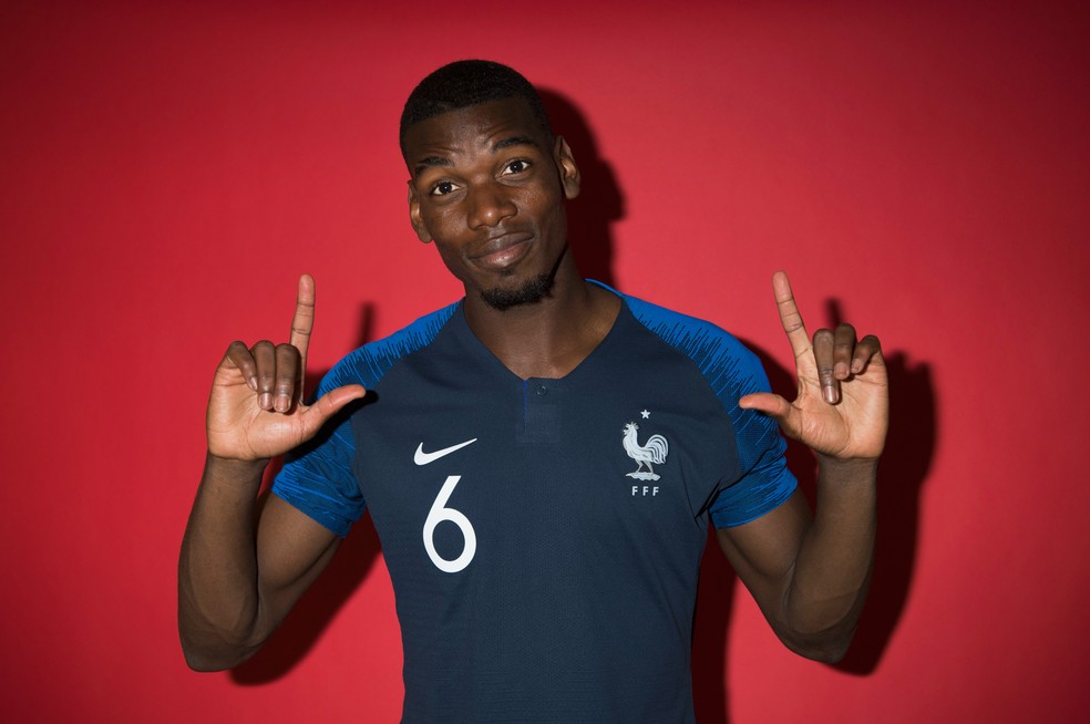 Pogba, da França, rasga elogios ao futebol do companheiro Mabppé (Foto: Shaun Botterill - FIFA/FIFA via Getty Images)