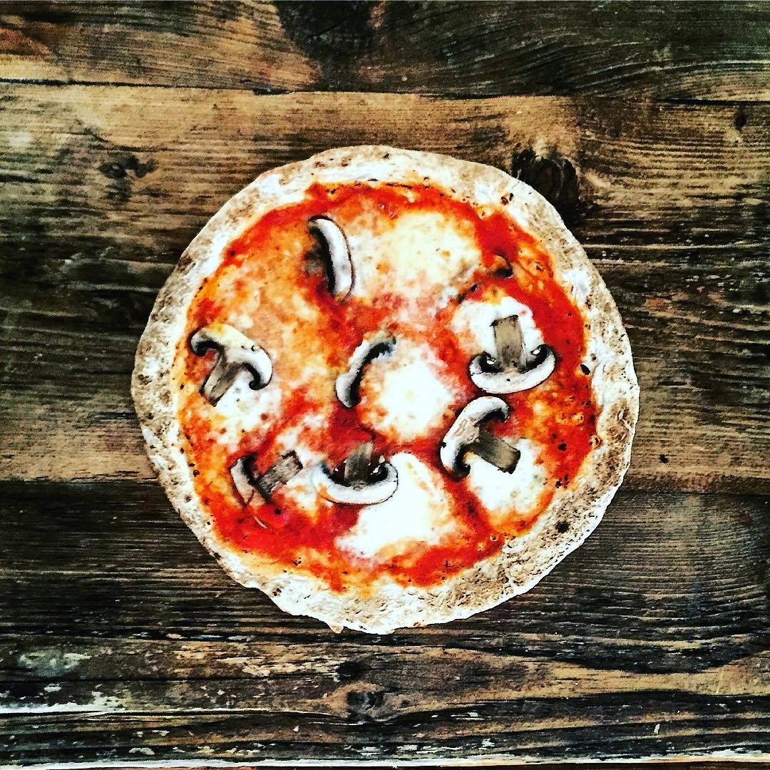 A pizza que deu início ao One Pound Meal (Foto: Reprodução/Instagram)