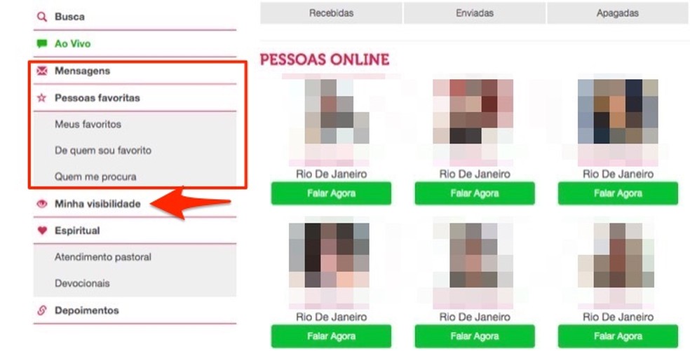 Como usar o Amor em Cristo, site de relacionamento para ...