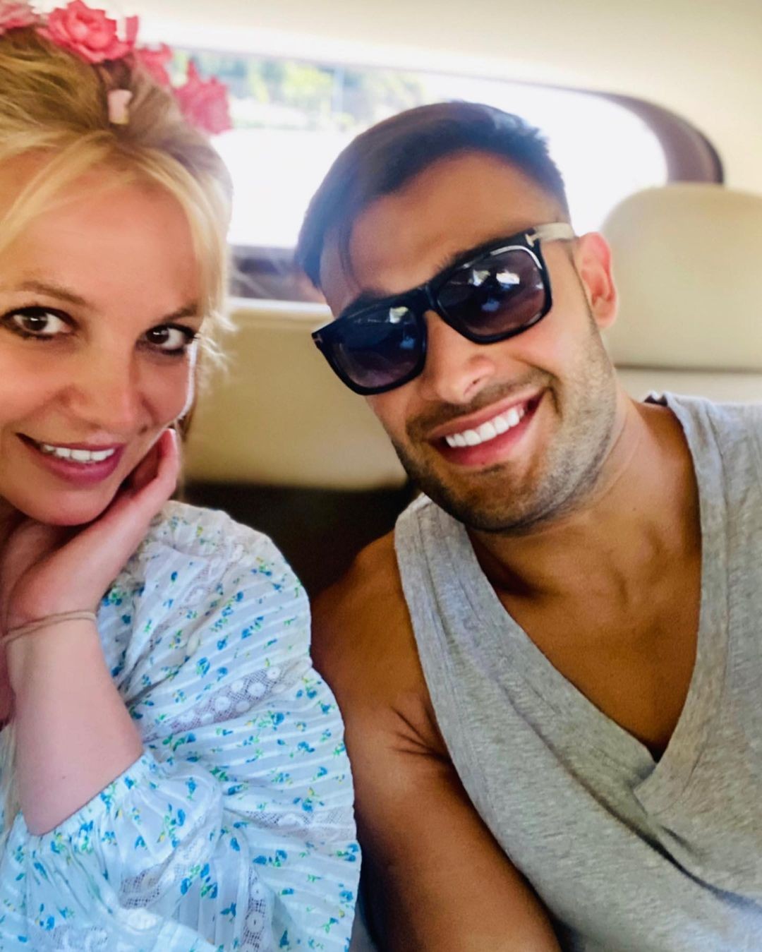 Sam Asghari e Britney Spears  (Foto: Reprodução/Instagram)