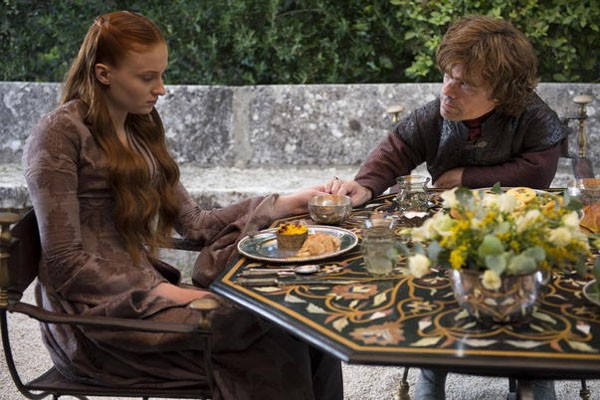 Sansa Stark e Tyrion Lannister (Foto: Divulgação)