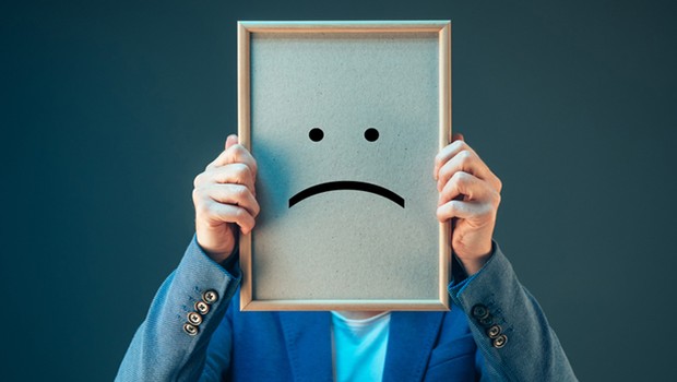 Carreira ; infelicidade ; não estar satisfeito no trabalho ; pessimista ; pessimismo ;  (Foto: Shutterstock)