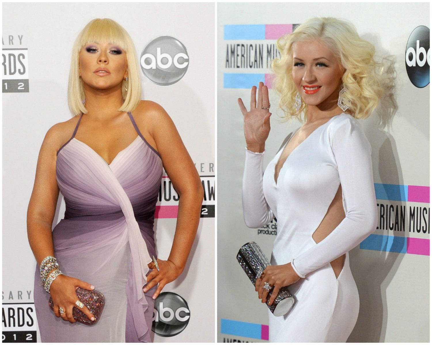 A cantora Christina Aguilera, que perdeu cerca de 9 quilogramas. (Foto: Getty Images)
