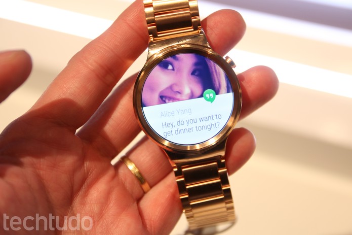 Huawei Watch (Foto: Fabr?cio Vitorino/TechTudo)