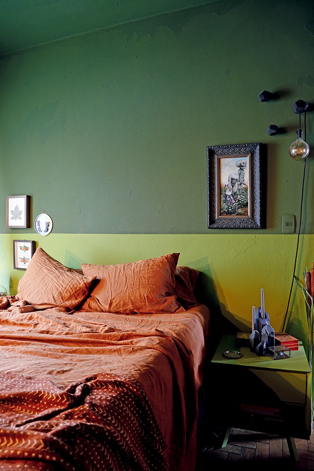 Lifestyle decor - Tons de verde dos meninos (Foto: Rogério Voltan)