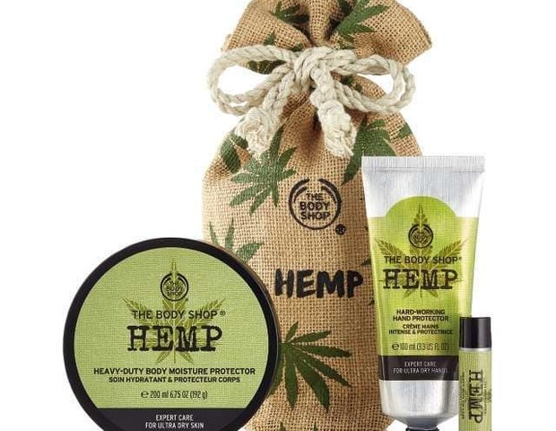 Linha Hemp, à base de canabidiol, da The Body Shop (Foto: Divulgação)