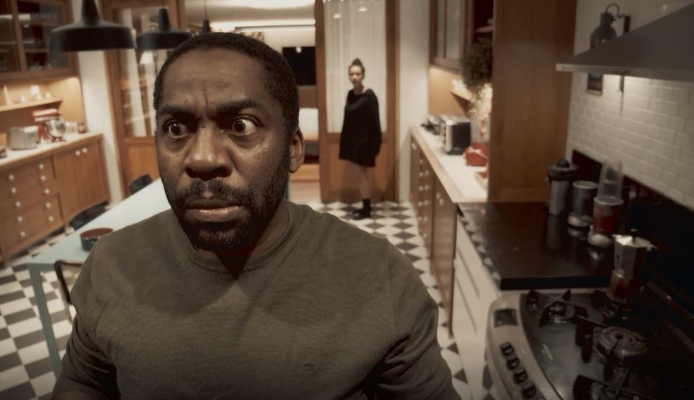 Lázaro Ramos e Taís Araujo são o casal Tabata e Cadu em 'Amor e Sorte' — Foto: Globo