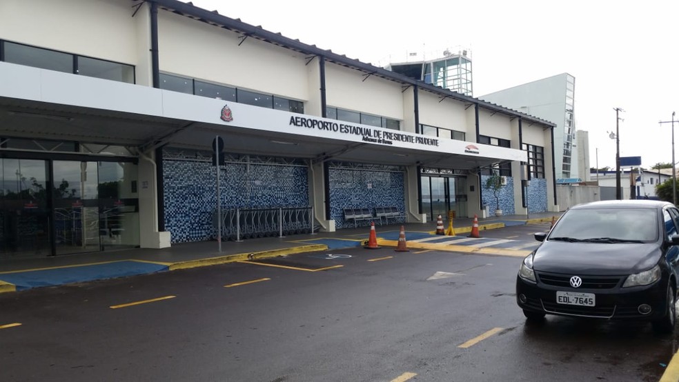 Aeroporto Estadual de Presidente Prudente — Foto: Heloise Hamada/TV Fronteira