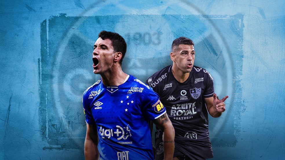 Carrossel Diego Souza e Thiago Neves � Foto: Infoesporte