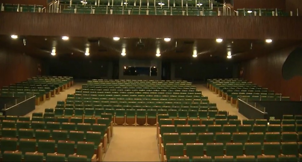 Teatro Ouro Verde  — Foto: Reprodução/RPC
