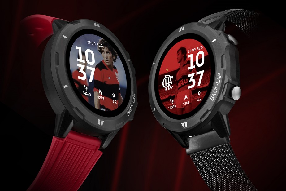 Technos lança relógio do Flamengo com mostradores assinados por Zico; veja as funcionalidades