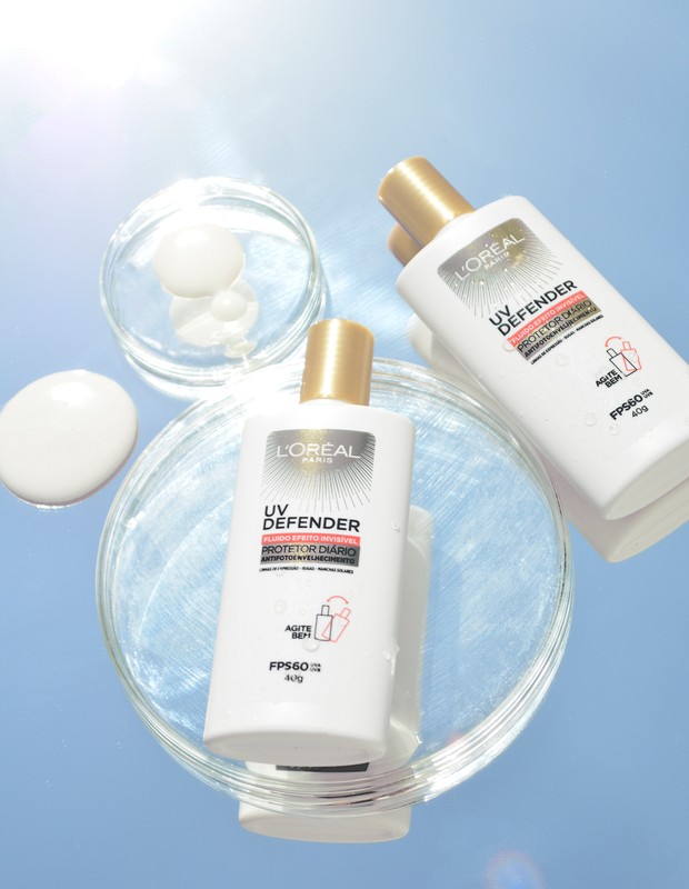 Com FPS 60 e ácido hialurônico puro, UV Defender protege e previne o envelhecimento da pele (Foto: Divulgação)