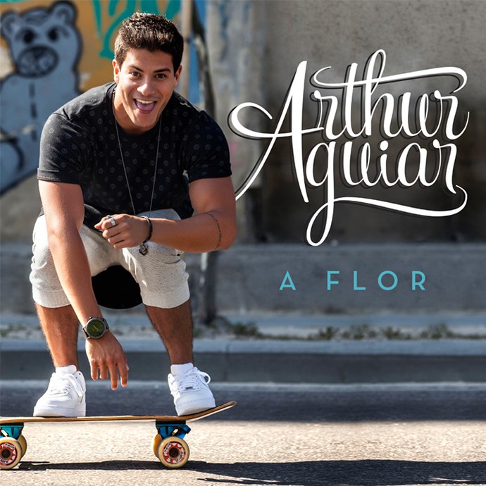 Arthur Aguiar revela capa do primeiro singel A Flor (Foto: Divulgação)