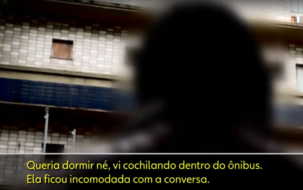 Mulher é morta por passageira em Belo Horizonte porque estava falando alto, diz testemunha (Foto: Reprodução/TV Globo)