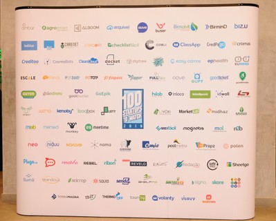 Painel com as vencedoras do 100 Startups to Watch 2019 