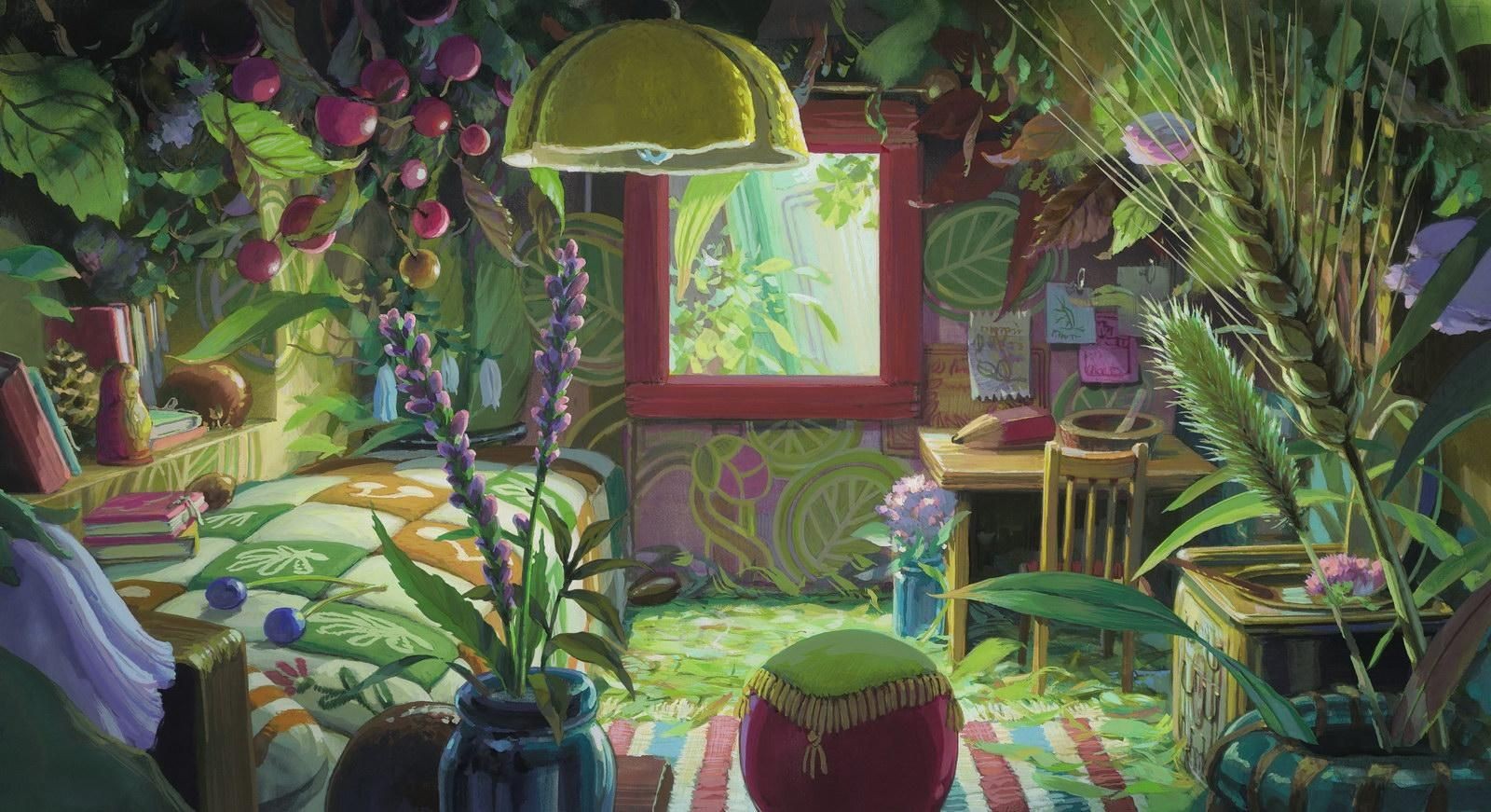 Quarto de Arrietty em O Mundo dos Pequeninos (Foto: Studio Ghibli / Reprodução)