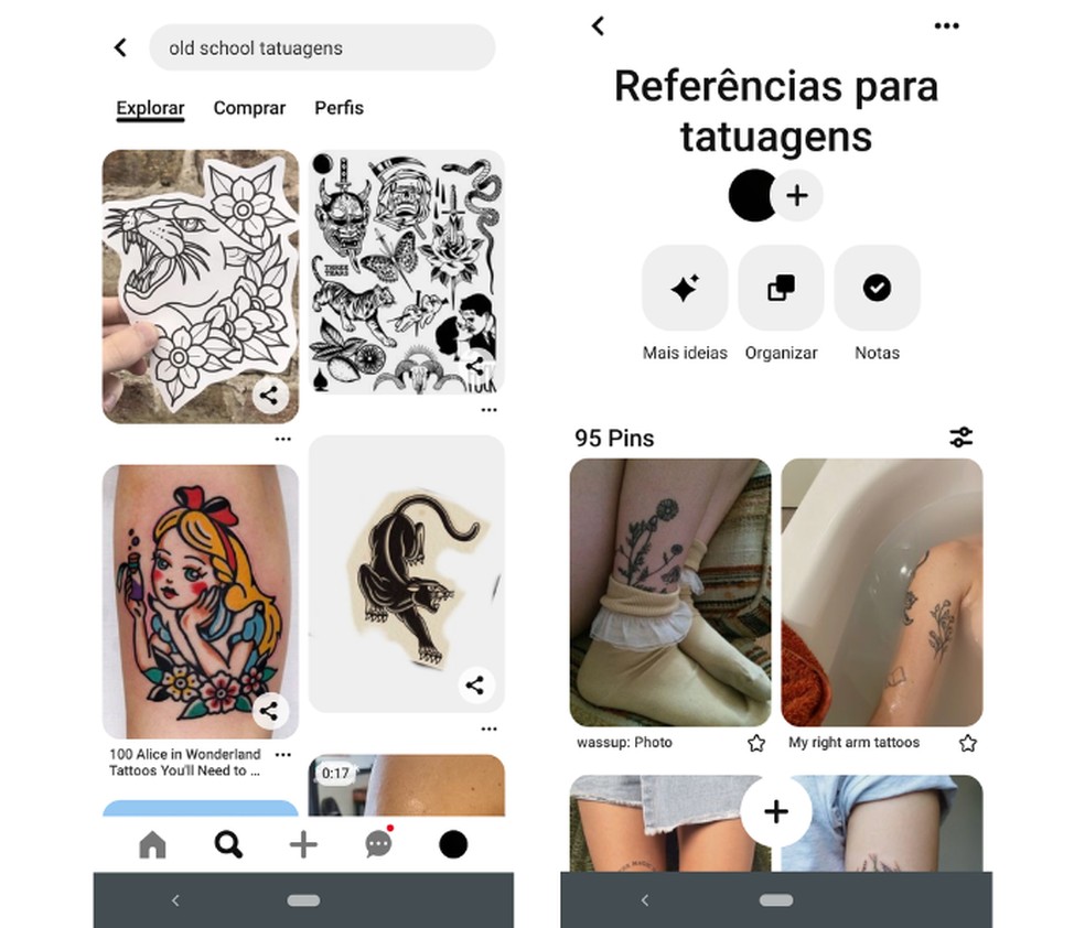 App de tatuagem: 4 opções que podem te ajudar a encontrar desenhos |  Produtividade | TechTudo