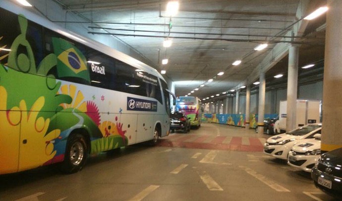 Mineirão bastidores 7x1 (Foto: Arquivo pessoal)
