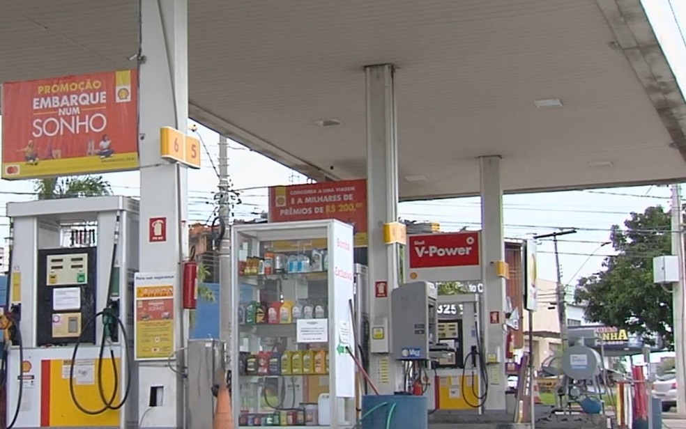 Combustíveis puxam inflação em Goiânia — Foto: Reprodução/TV Anhanguera