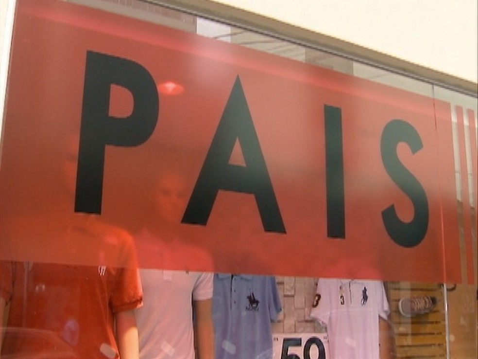 Filhos falam sobre a compra de presentes para o Dia dos Pais (Foto: Reprodução/TV Fronteira)