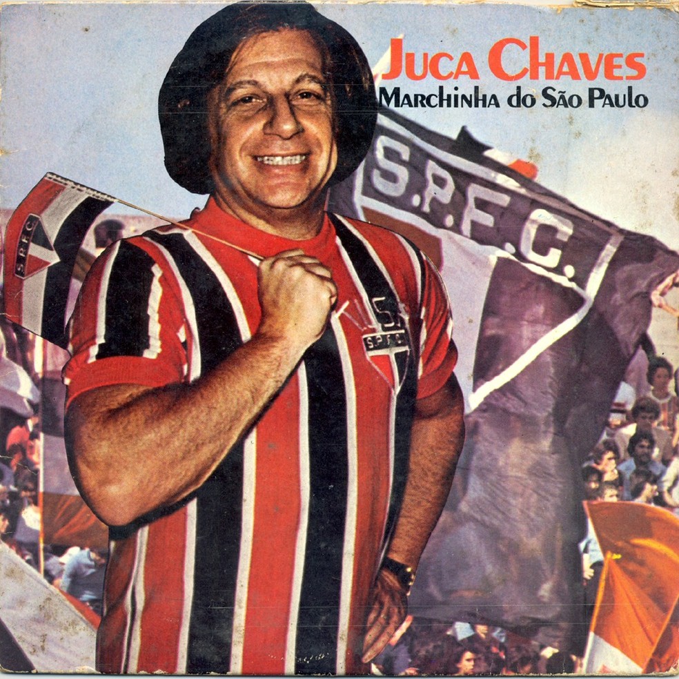 Capa do disco 'Marcinha do São Paulo', de Juca Chaves — Foto: Divulgação