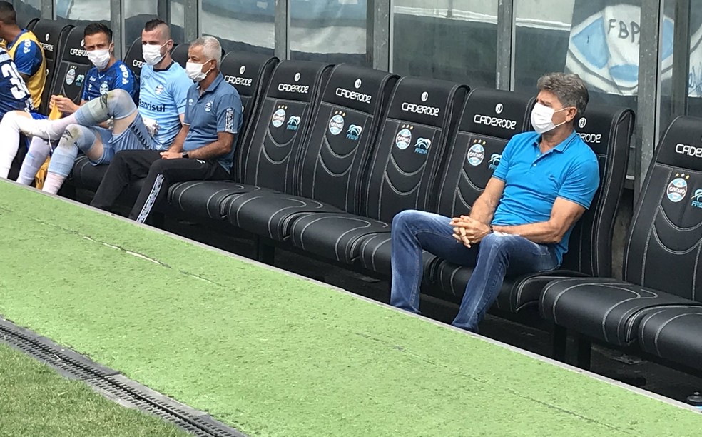 Renato defendeu greve caso o futebol não paralisasse atividades — Foto: Paula Menezes/RBS TV
