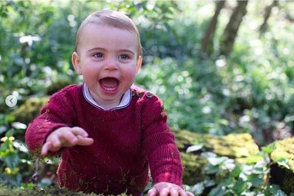 O Príncipe George, filho caçula de Kate Middleton com o Príncipe William (Foto: Instagram)