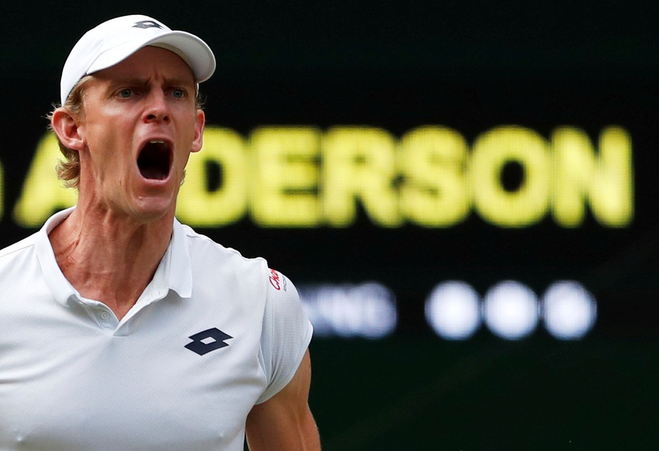 No jogo mais longo da quadra central de Wimbledon, Anderson vai à final após 6h36