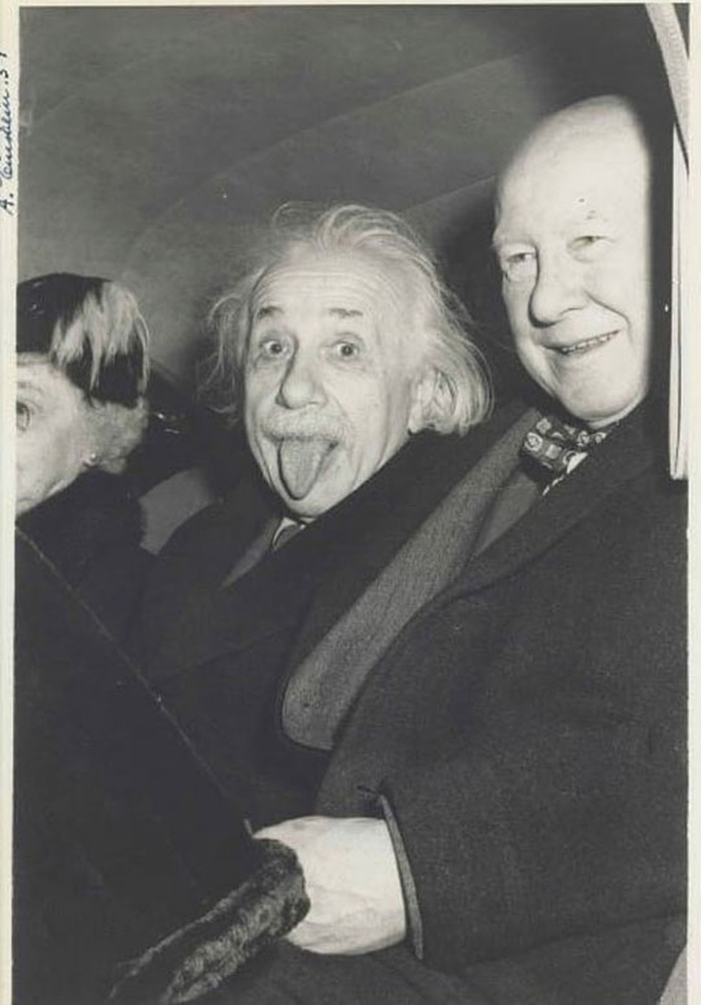A Historia Por Tras Da Iconica Foto De Albert Einstein Com A Lingua De Fora Mundo G1